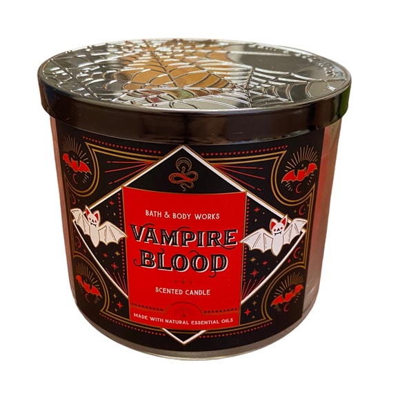 Bath & Body Works | Accents | Bath Body Works 3 Wick Candle Vampire ...